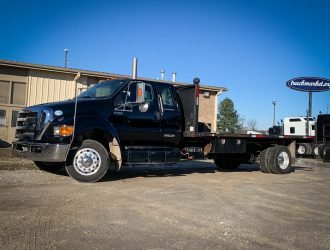 2015 FORD F-650 XLT SUPER DUTY FLATBED TRUCK 698878