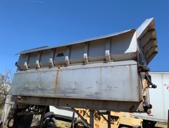 2001 MONROE COMBO SPREADER WITH PLOW