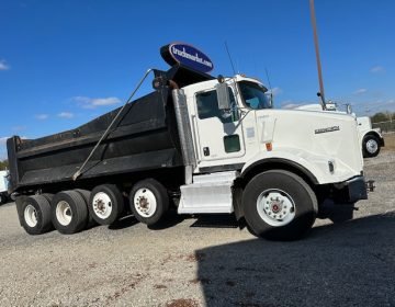 2014 Kenworth T800 Quad Axle Dump Truck 416727