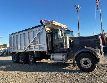 2014 Kenworth W900l Tri Axle Dump Truck Glider 420364