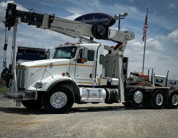 2019 Kenworth T800 Tri Axle Crane Truck 258559