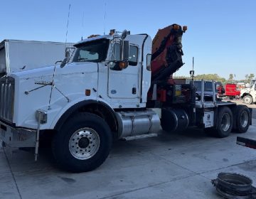 2018 Kenworth T800 Crane Truck 210908